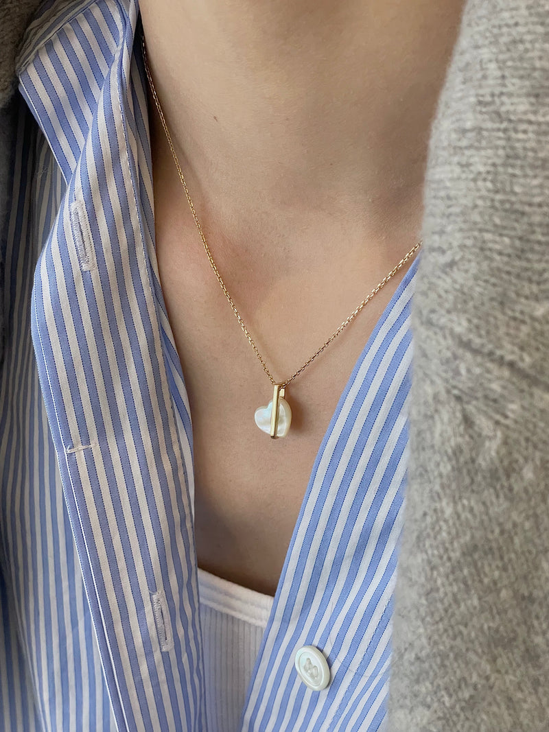 Solo Con Te Heart Necklace