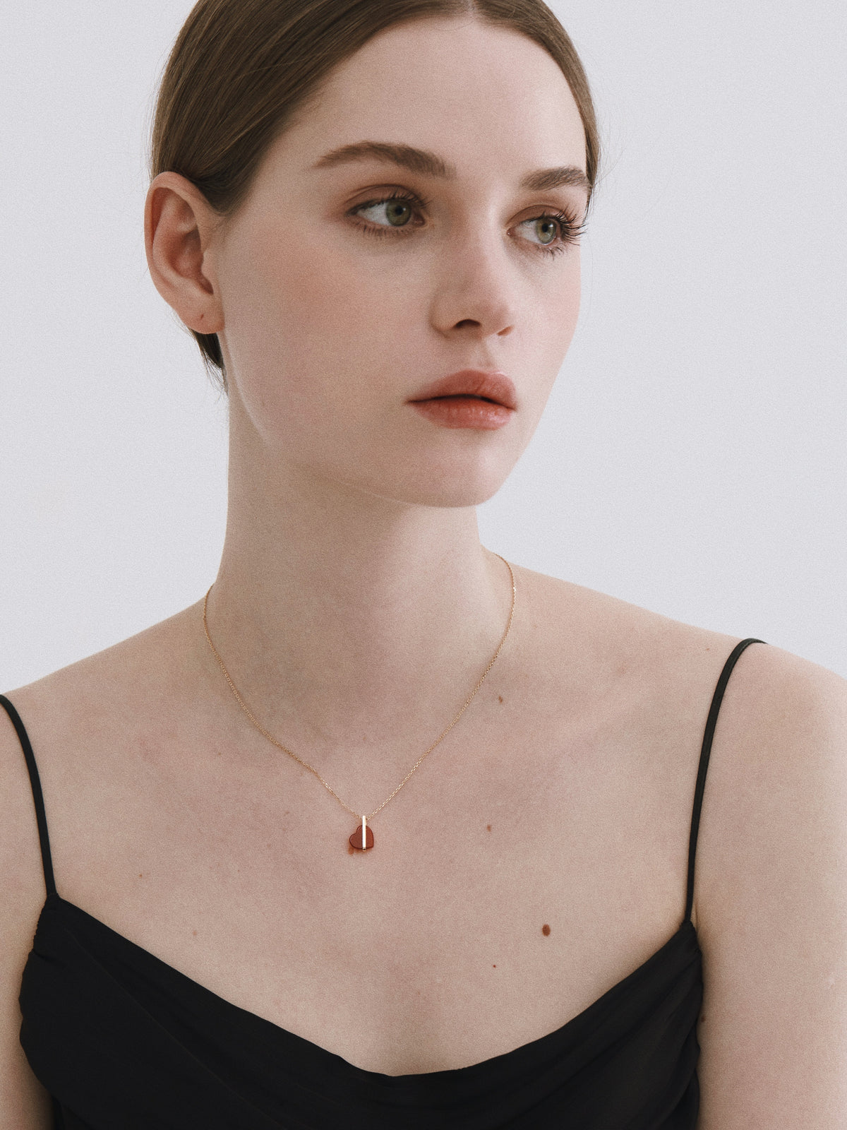 Solo Con Te Heart Necklace
