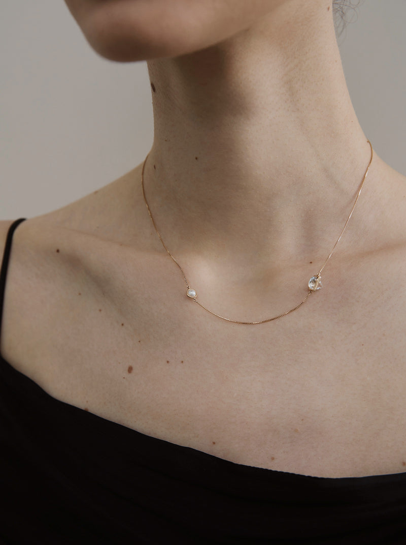 Breeze Pearl Necklace