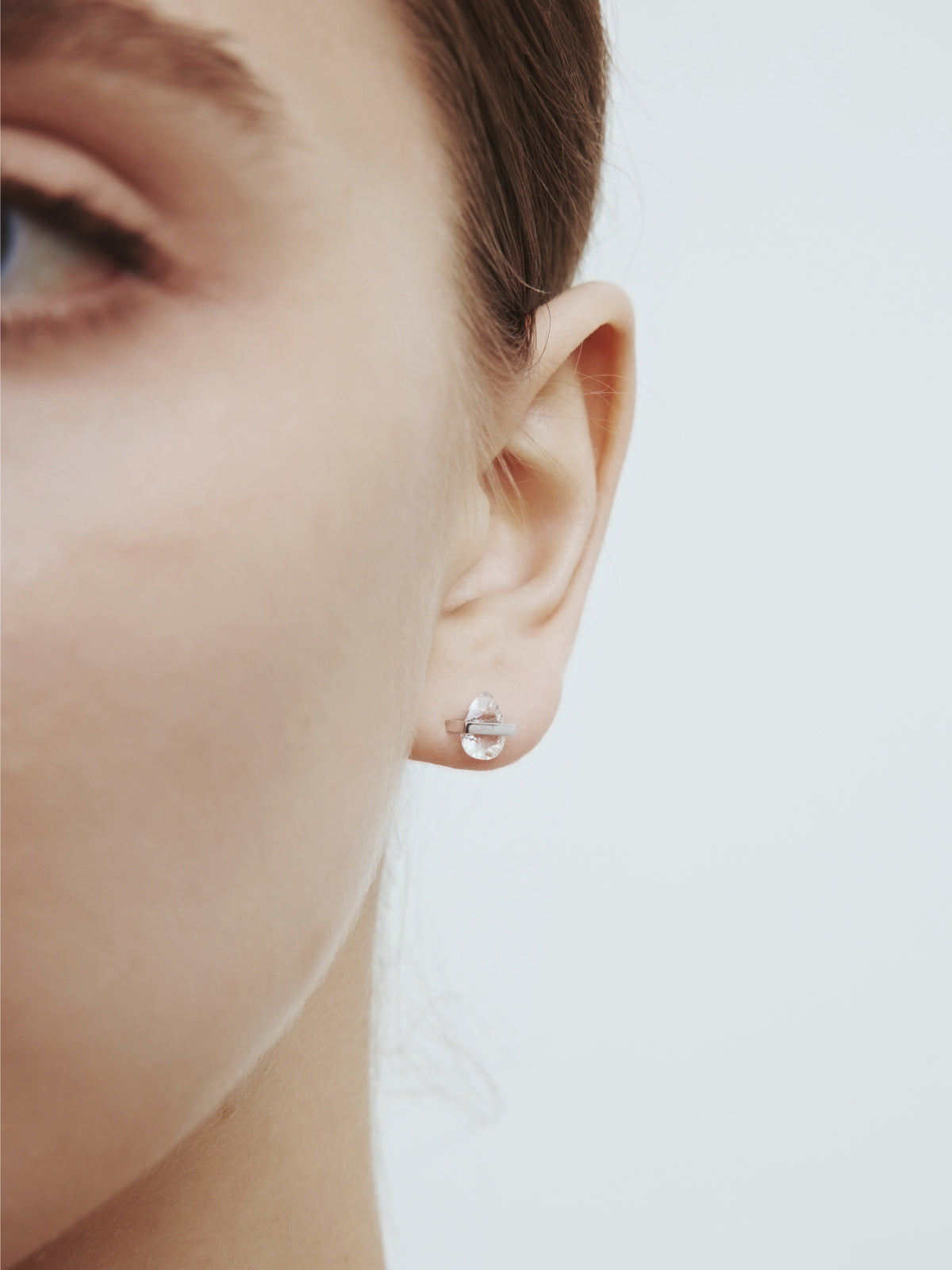 Movement Crystal Stud Earrings