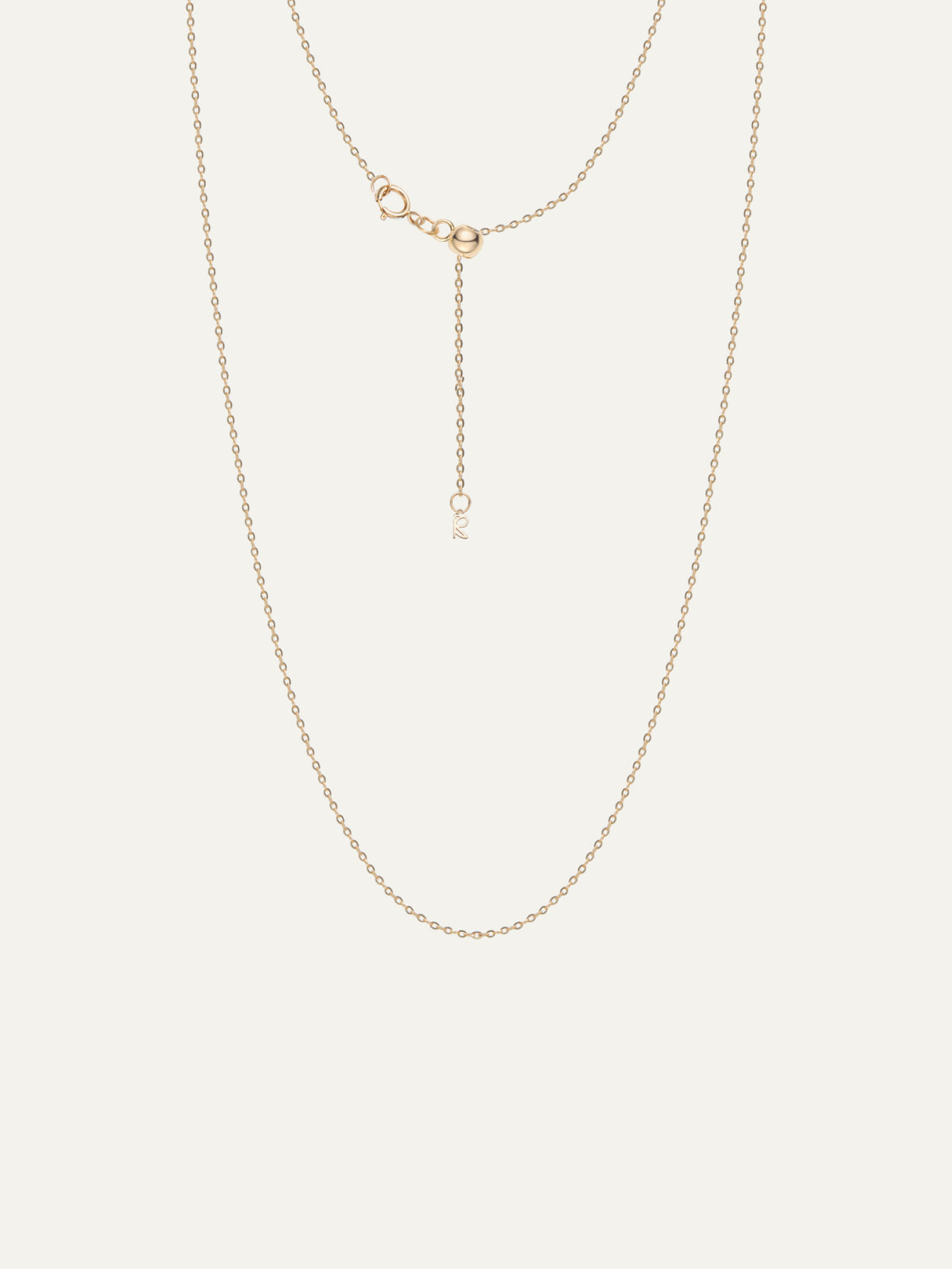 Origin Heart Initial Necklace