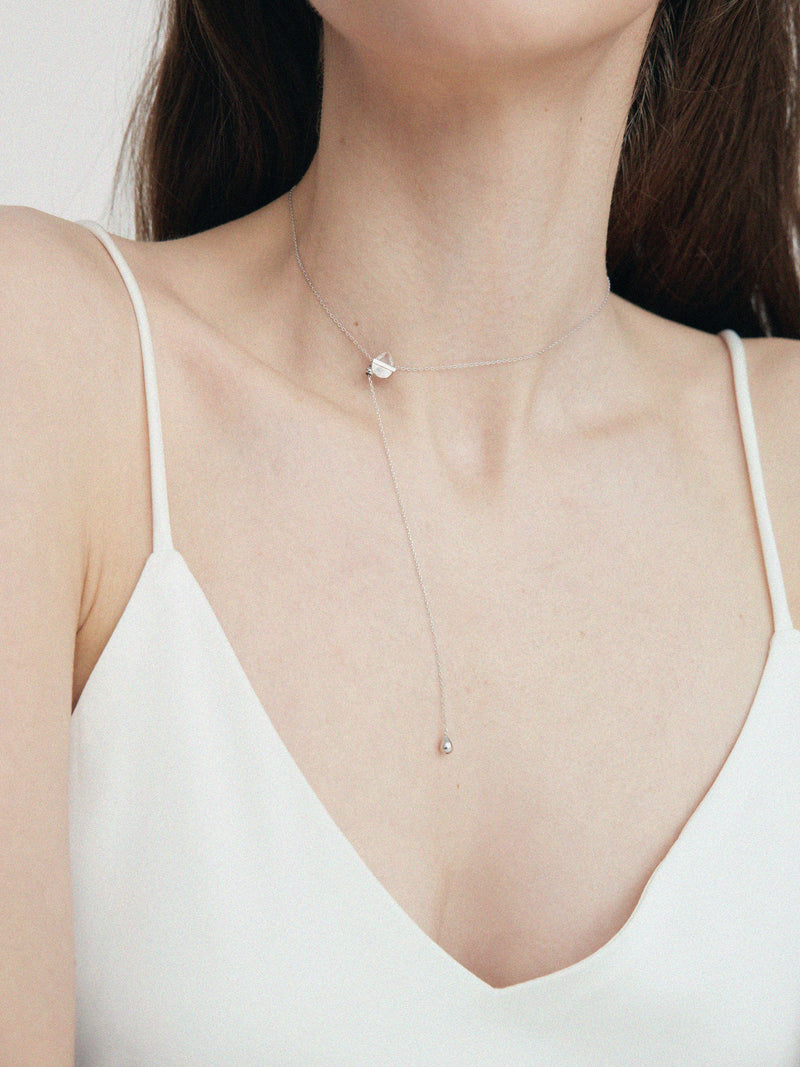 Movement Adjustable Crystal Necklace