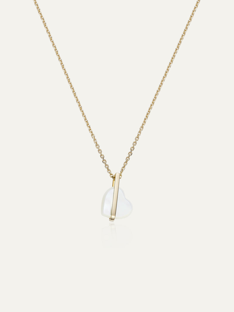 Solo Con Te Heart Necklace