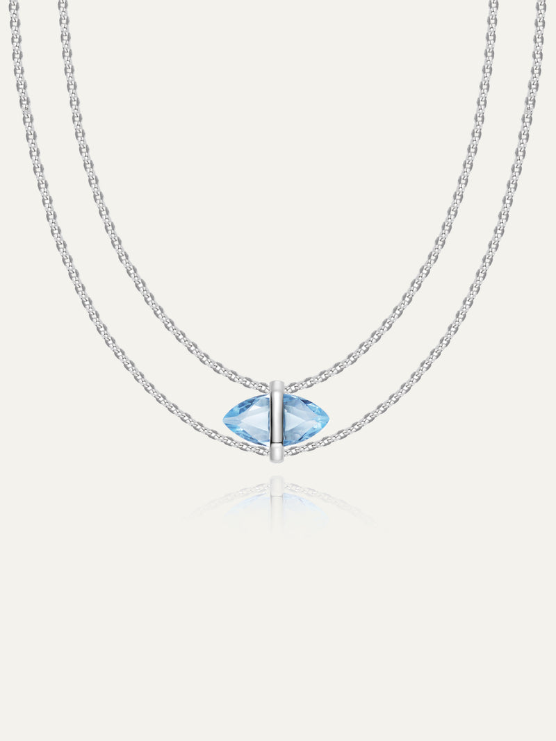 Inner Eye Double-Chain Necklace