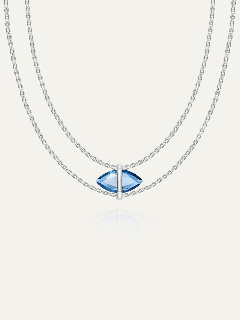Inner Eye Double-Chain Necklace