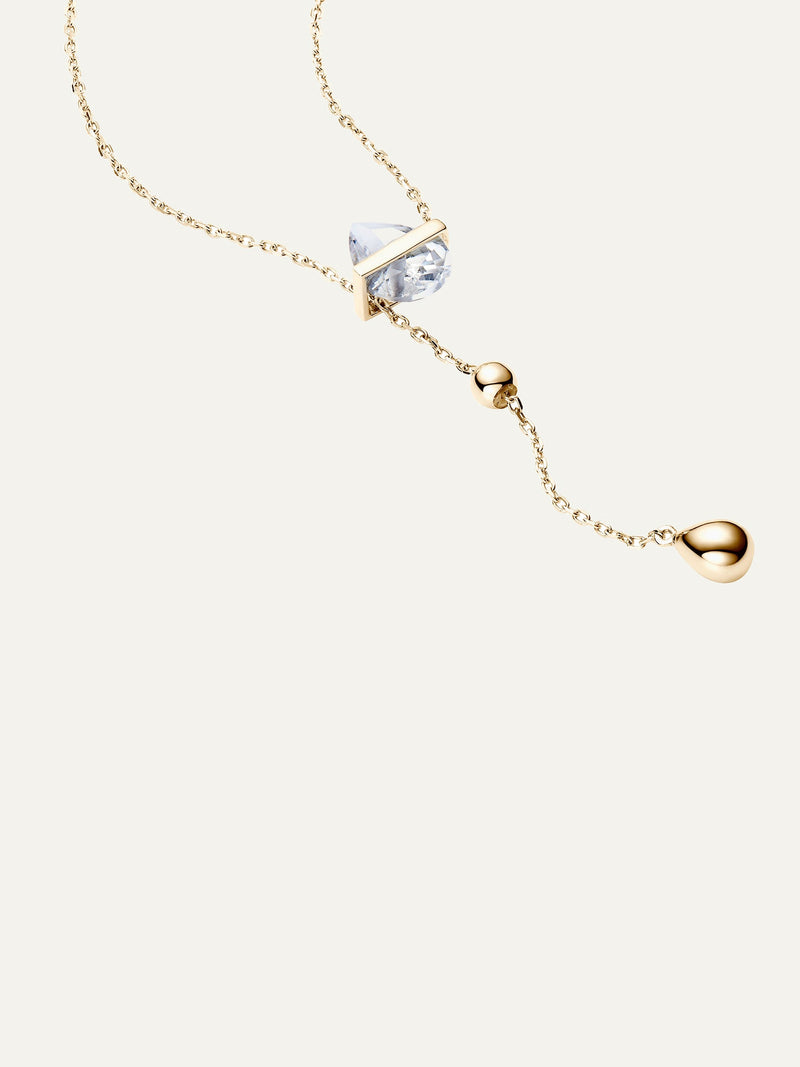 Movement Adjustable Crystal Necklace