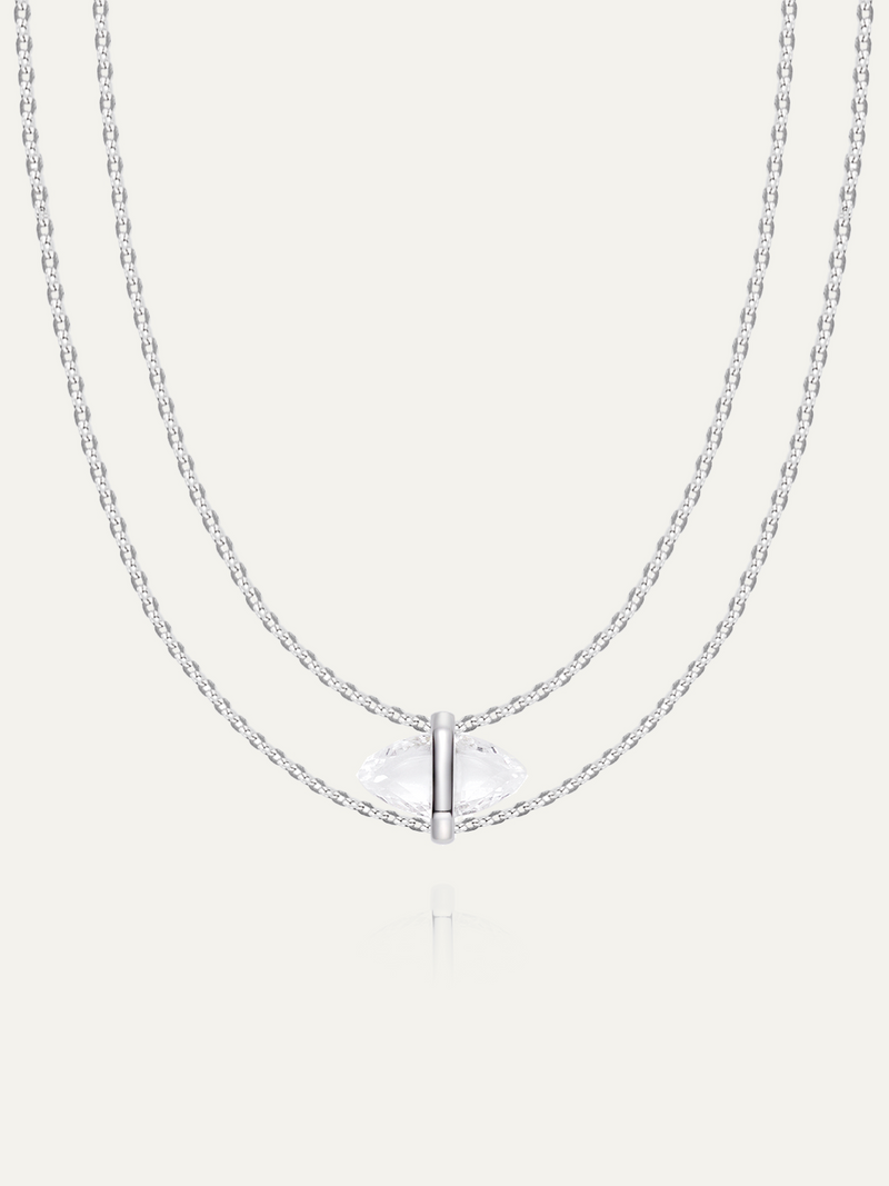 Inner Eye Double-Chain Necklace