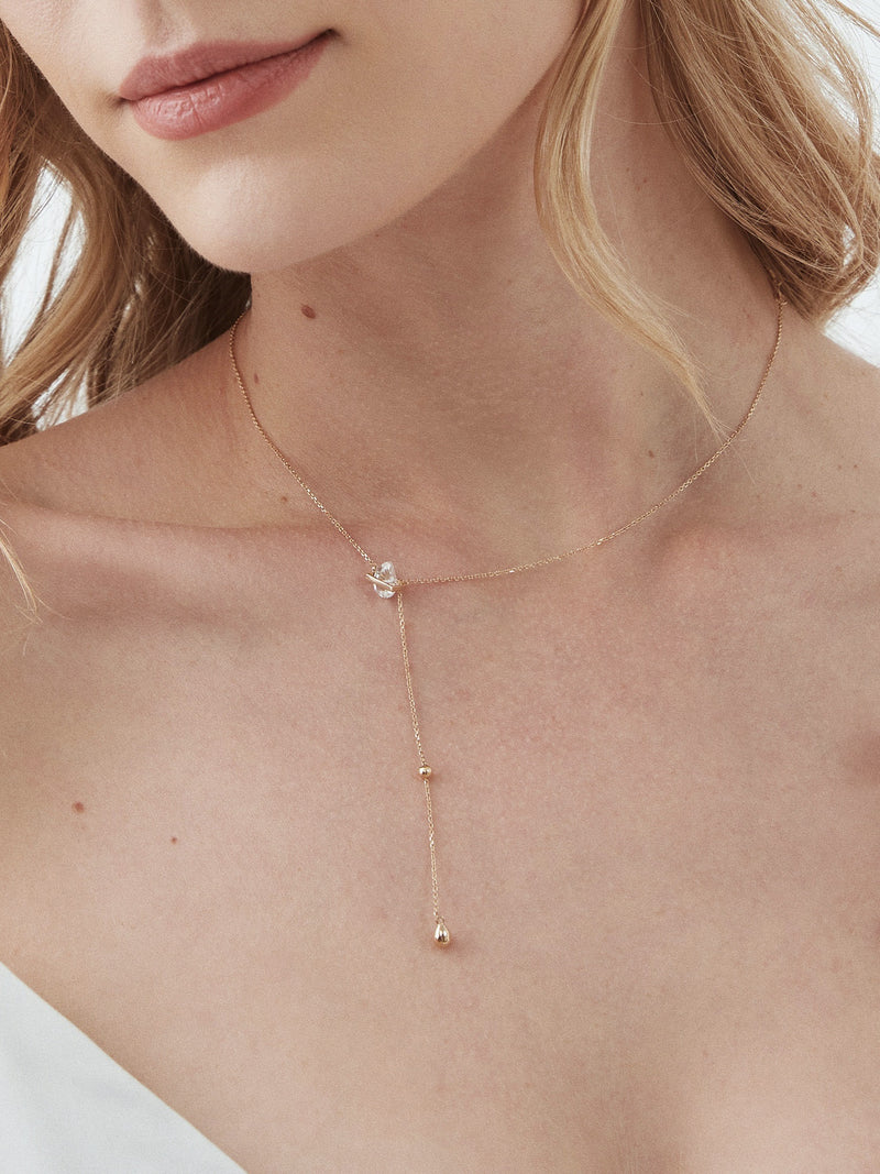 Movement Adjustable Crystal Necklace