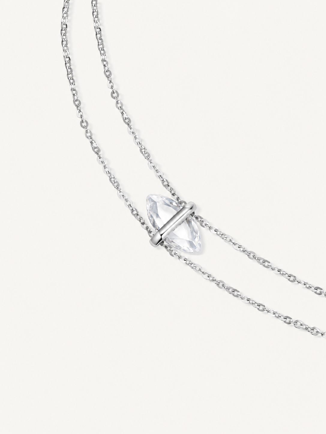Inner Eye Double-Chain Necklace