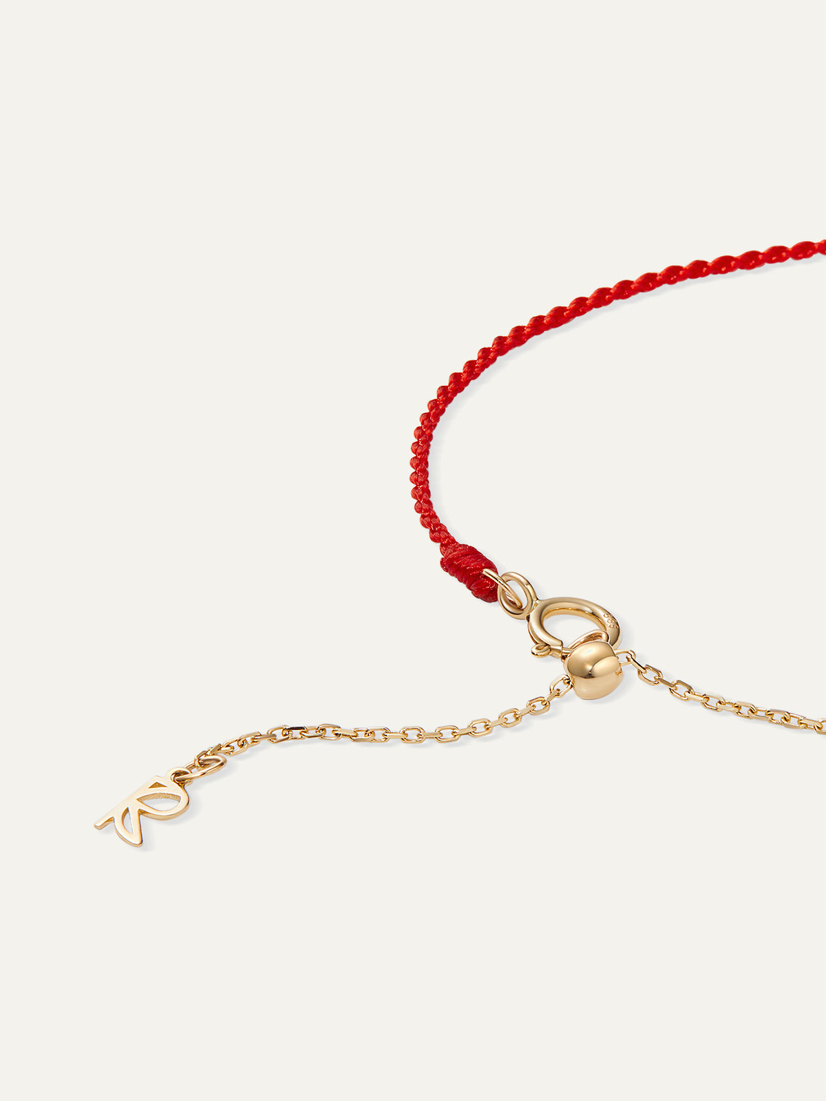 Movement Crystal Red Cord Bracelet