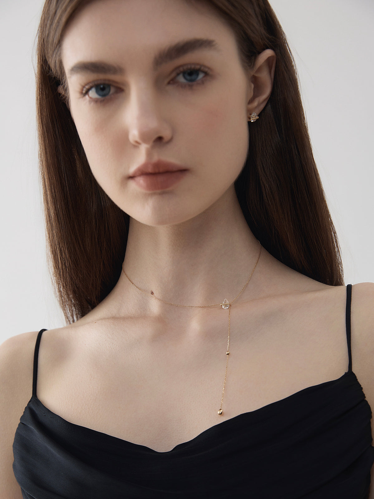 Movement Adjustable Crystal Necklace