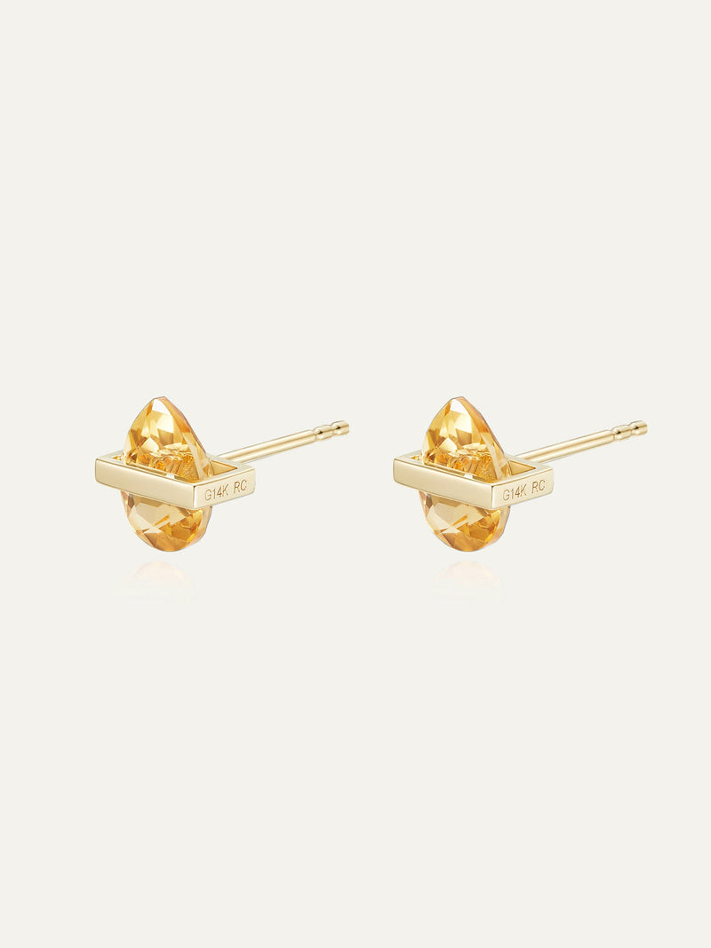 Movement Crystal Stud Earrings