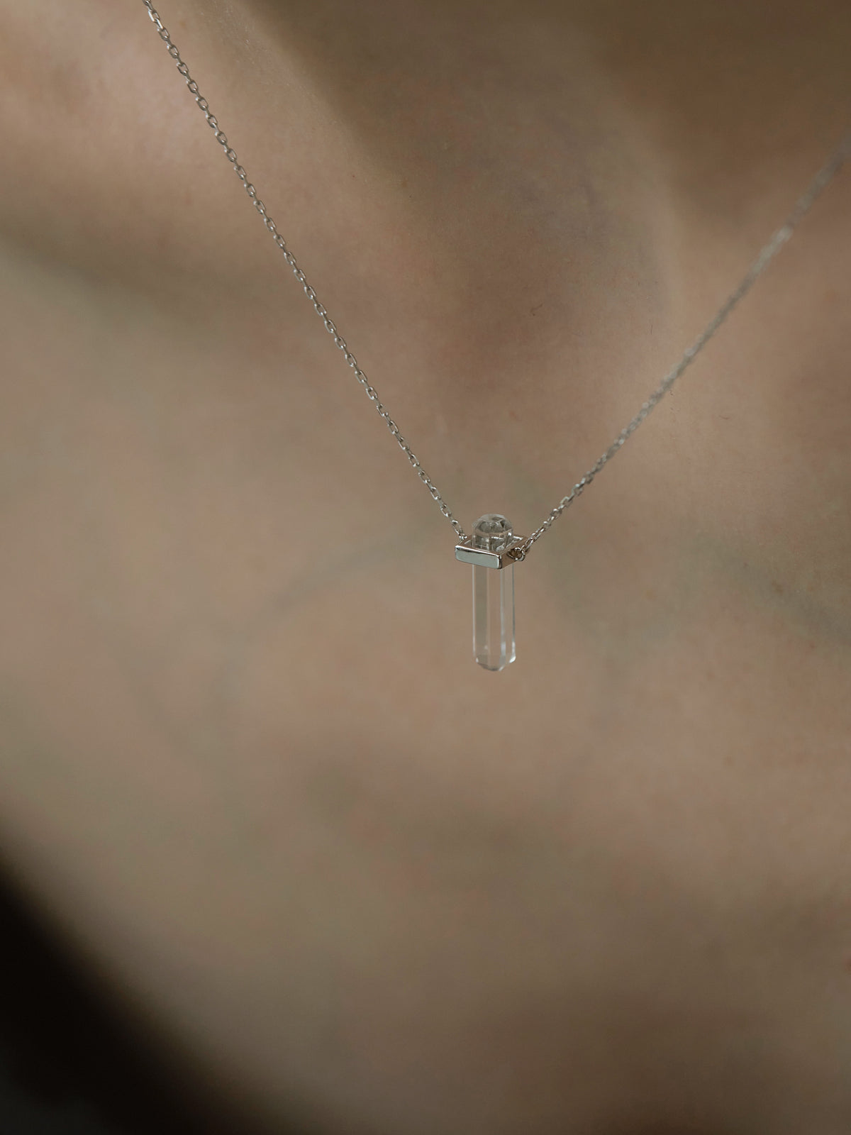 Lighthouse Crystal Necklace