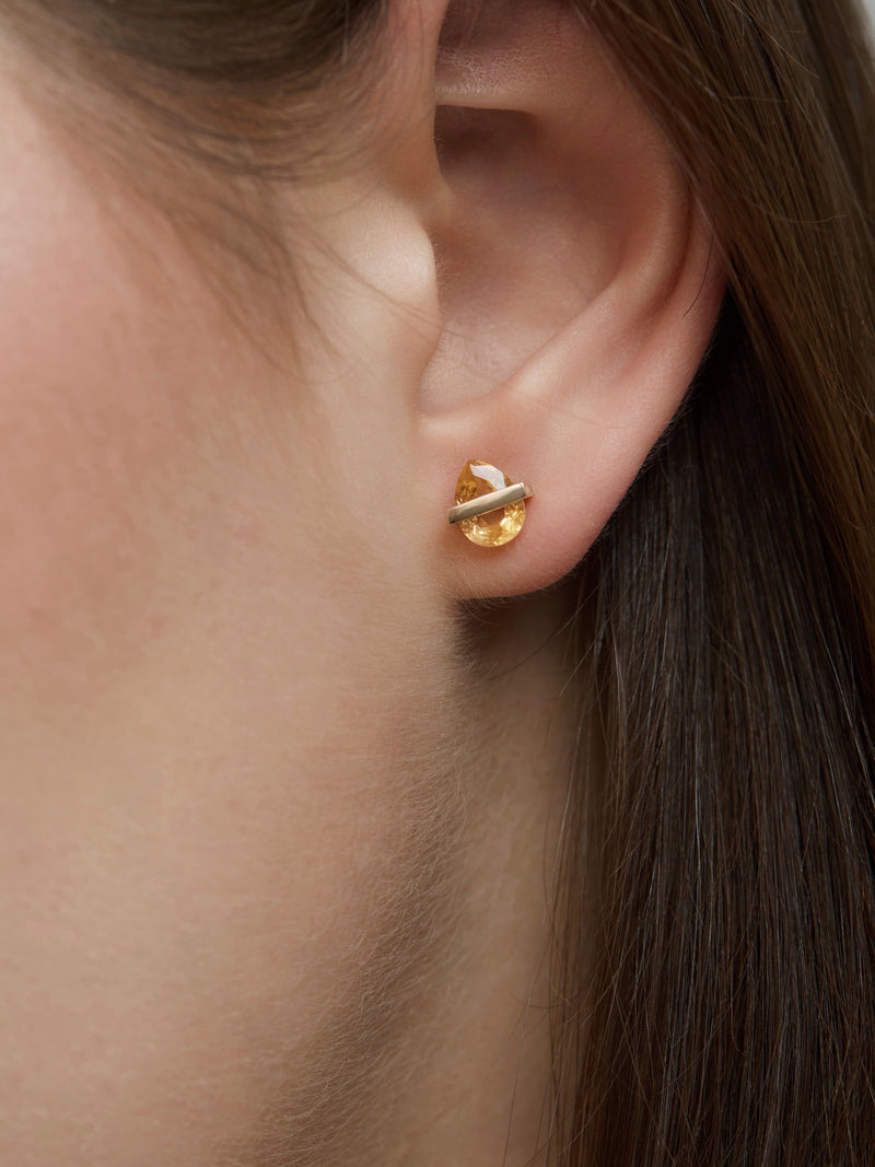 Movement Crystal Stud Earrings