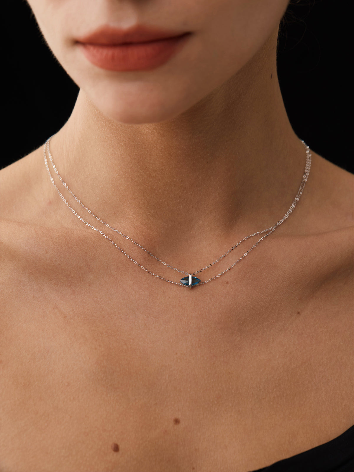 Inner Eye Double-Chain Necklace