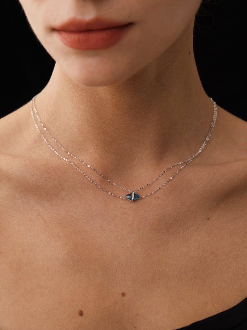 Inner Eye Double-Chain Necklace