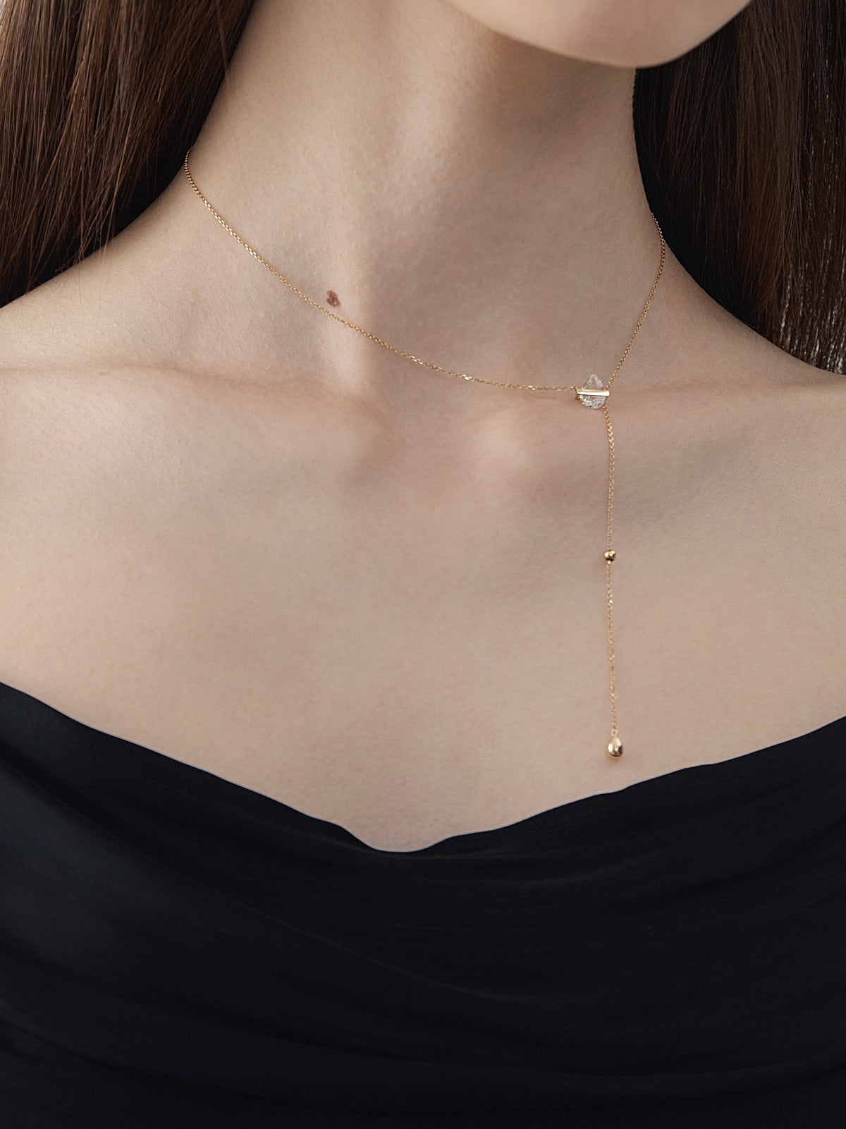 Movement Adjustable Crystal Necklace