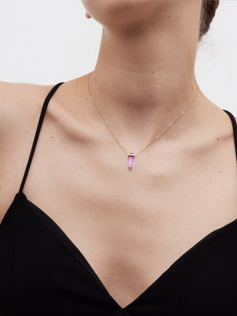 Lighthouse Crystal Necklace