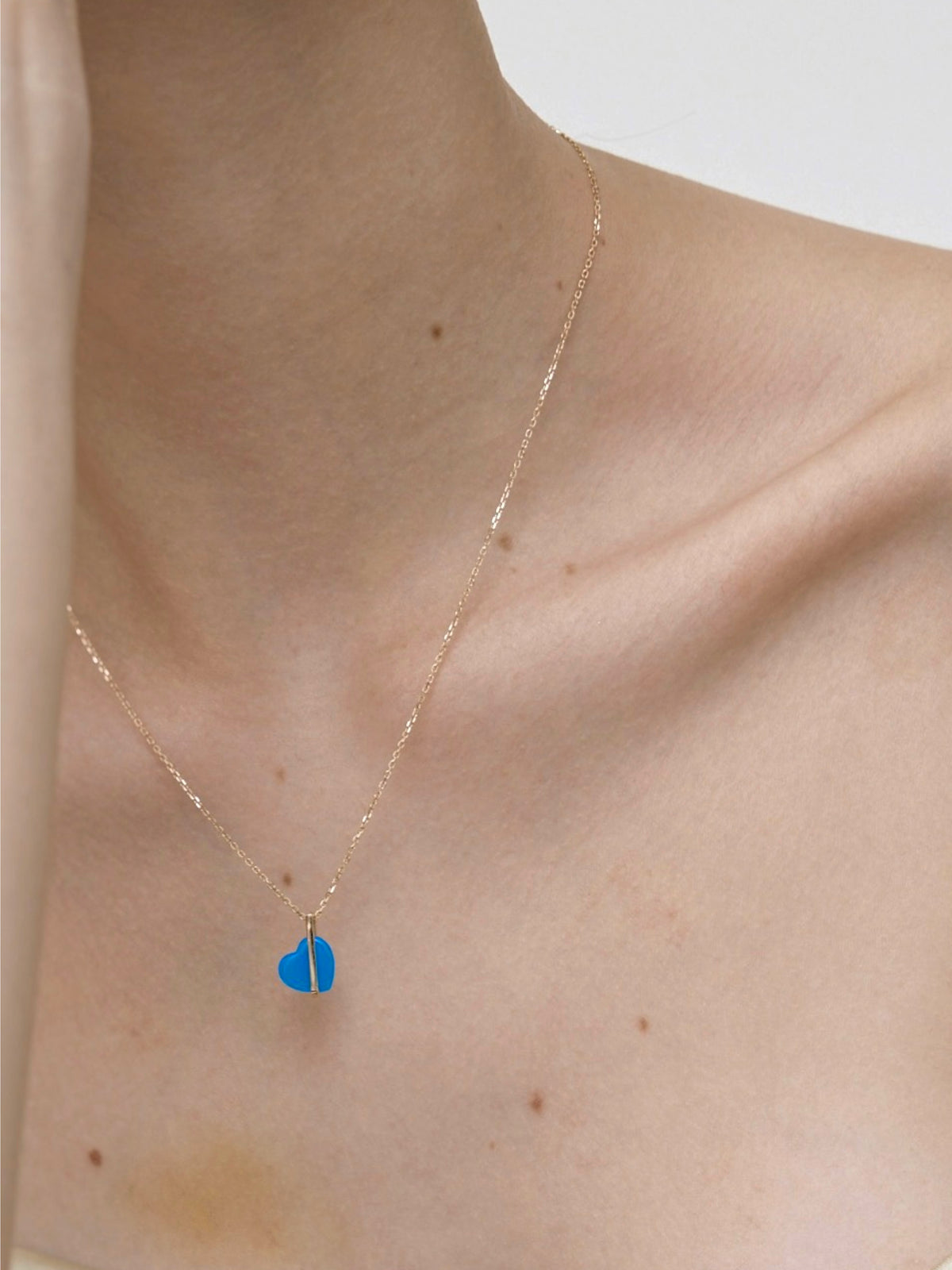 Solo Con Te Heart Necklace