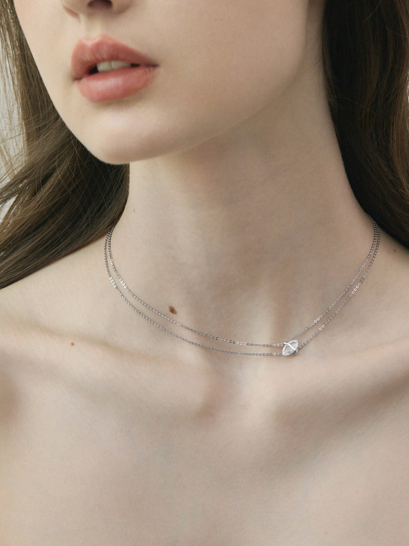 Inner Eye Double-Chain Necklace