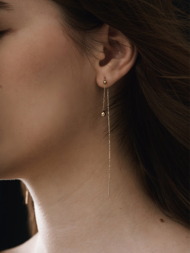 Movement Teardrop Earrings