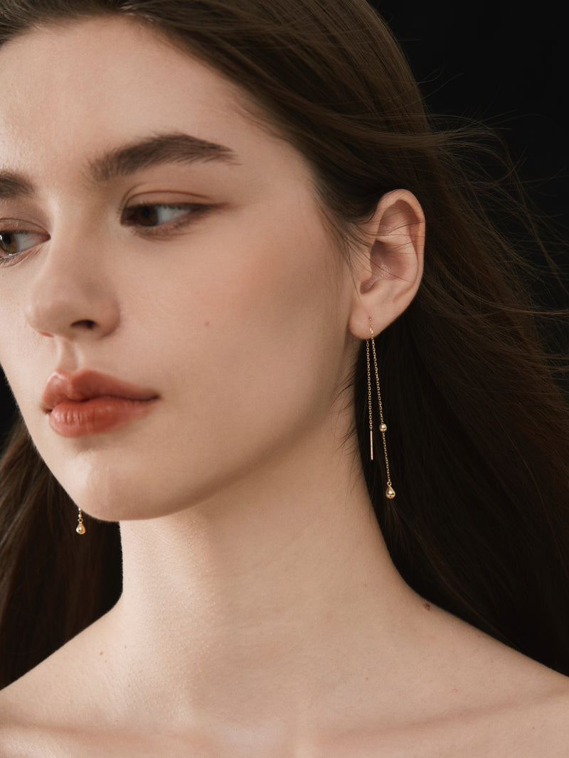 Movement Teardrop Earrings