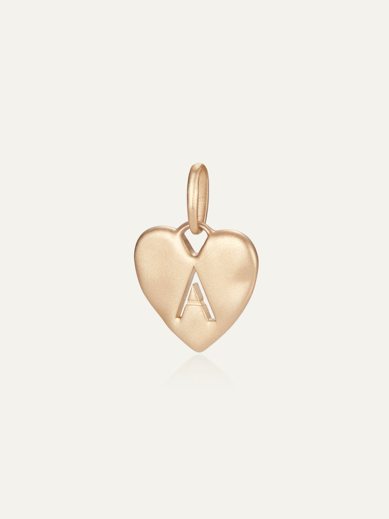 Origin Heart Initial Necklace