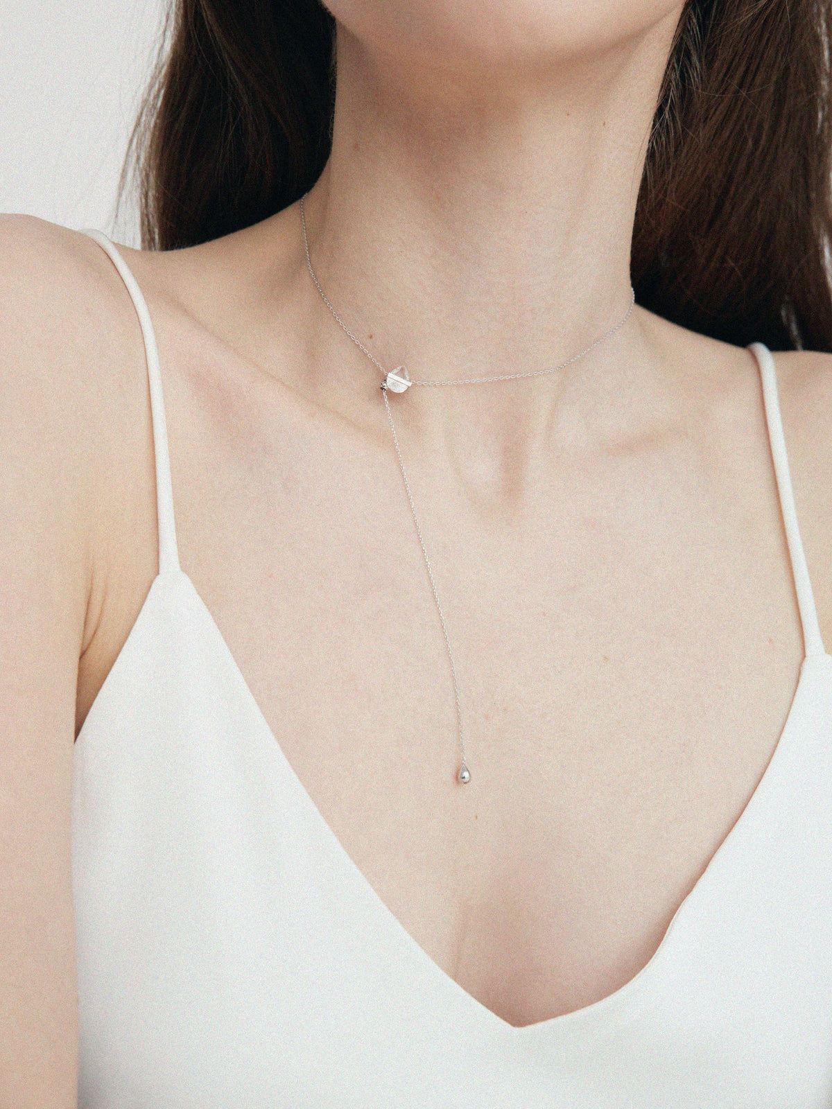 Movement Adjustable Crystal Necklace