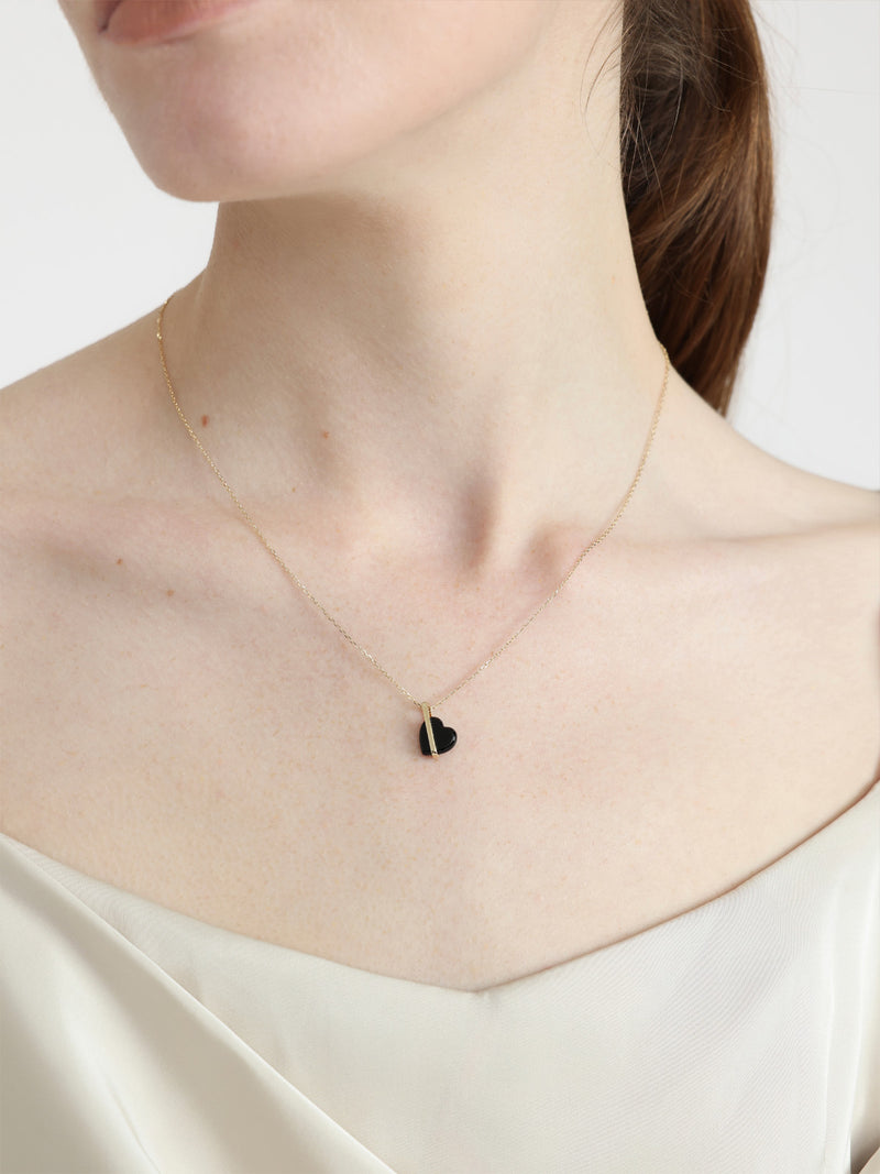 Solo Con Te Heart Necklace