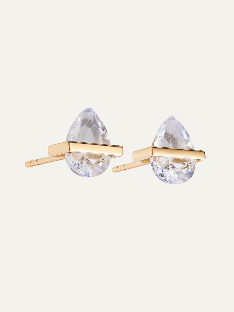 Movement Crystal Stud Earrings