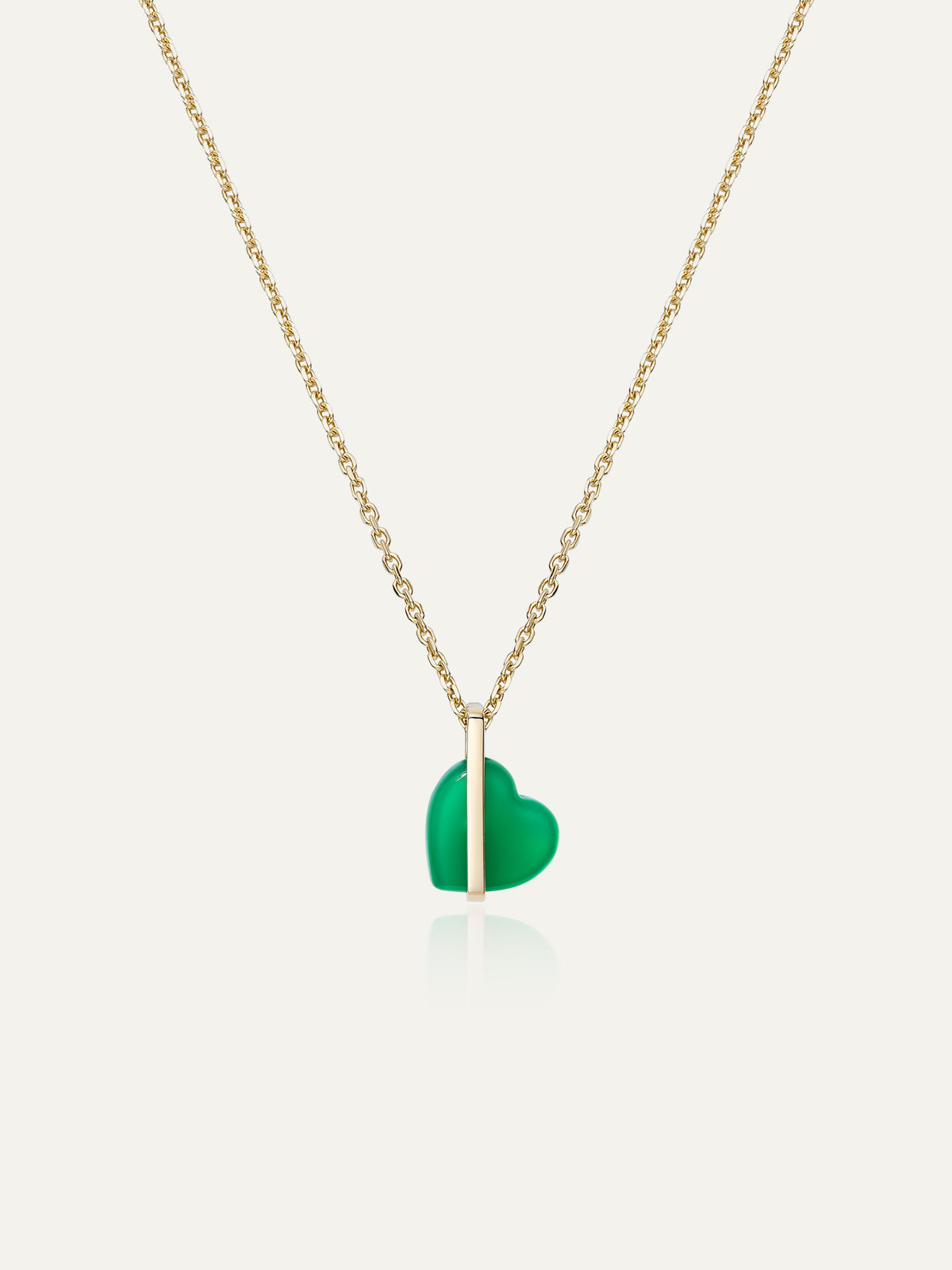Solo Con Te Heart Necklace