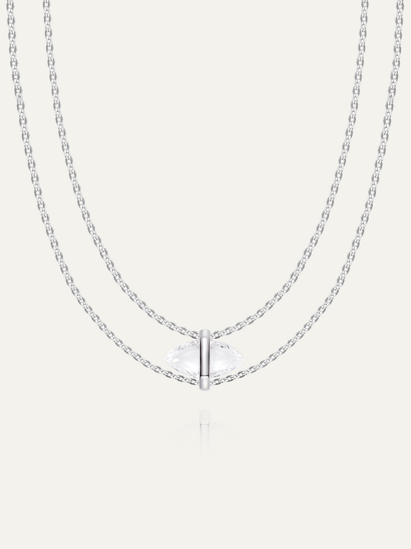 Inner Eye Double-Chain Necklace