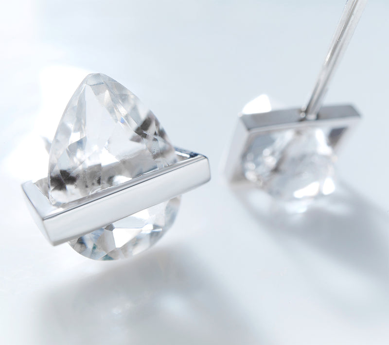 Movement Crystal Stud Earrings